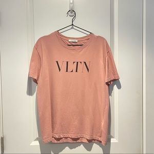 Valentino VLTN light pink t-shirt